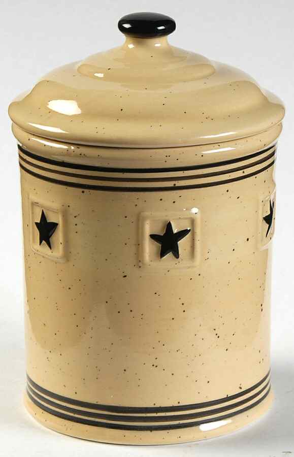 Black Star Sugar Bowl & Lid by Park Designs-1
