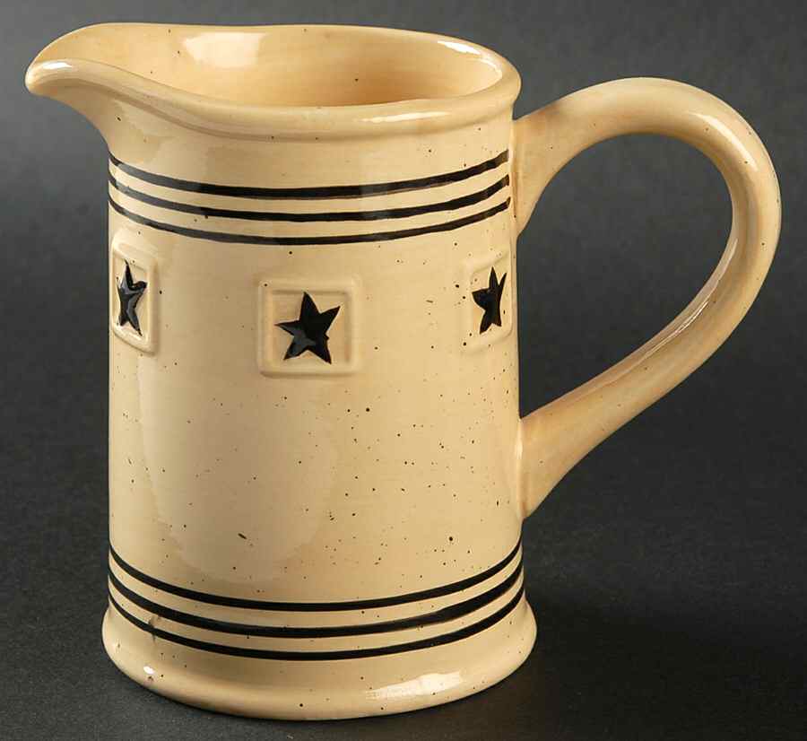 Black Star Creamer by Park Designs-1