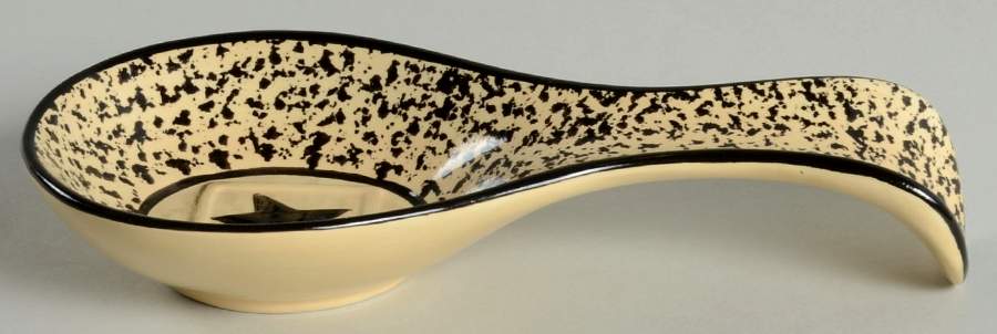 Black Star Spoon Rest/Holder (Holds 1 Spoon) by Park Designs-1