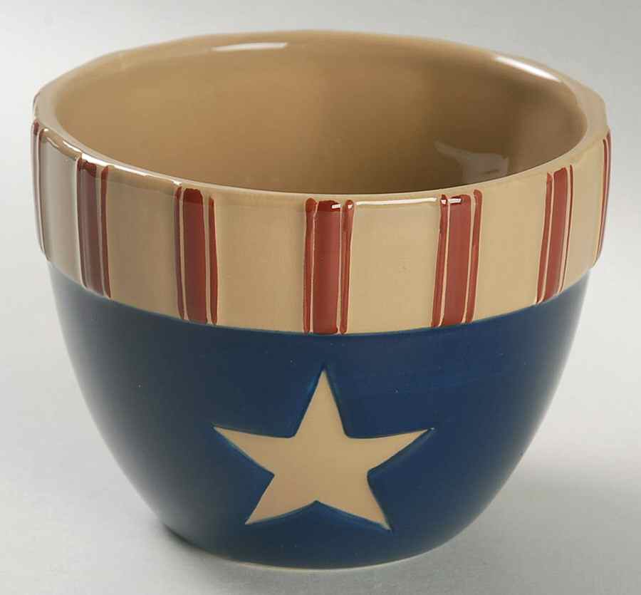 Stars and Stripes Dip Bowl (for Dip and Spreader) by Park Designs-1
