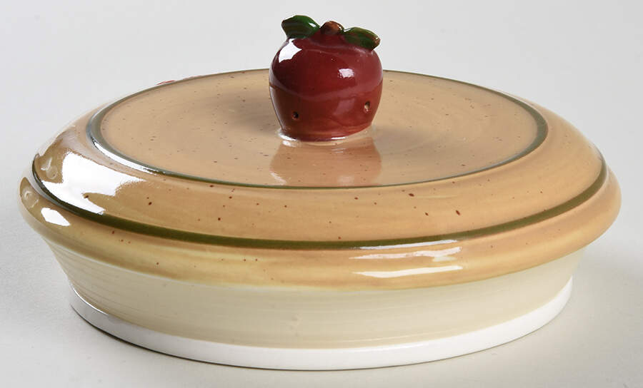Apple Cobbler Lid for Medium Canister by Park Designs-1