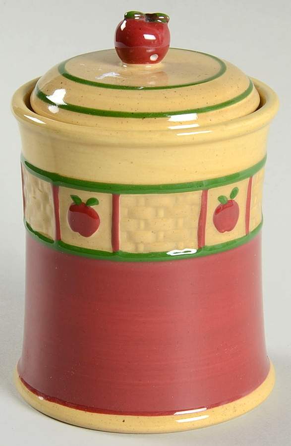Apple Cobbler Sugar Bowl & Lid by Park Designs-1