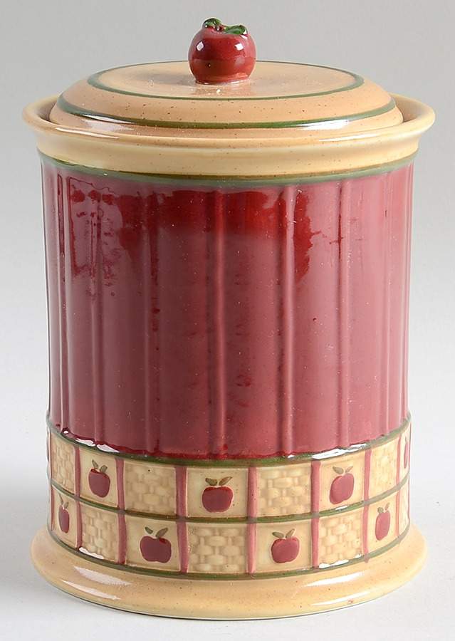 Apple Cobbler Medium Canister & Lid by Park Designs-1