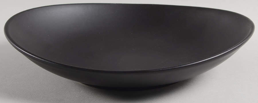 Modern Ebony Coupe Soup Bowl by Pier 1-1