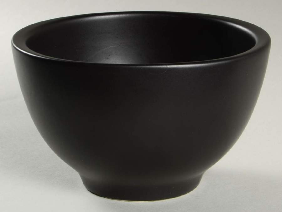 Modern Ebony Coupe Cereal Bowl by Pier 1-1