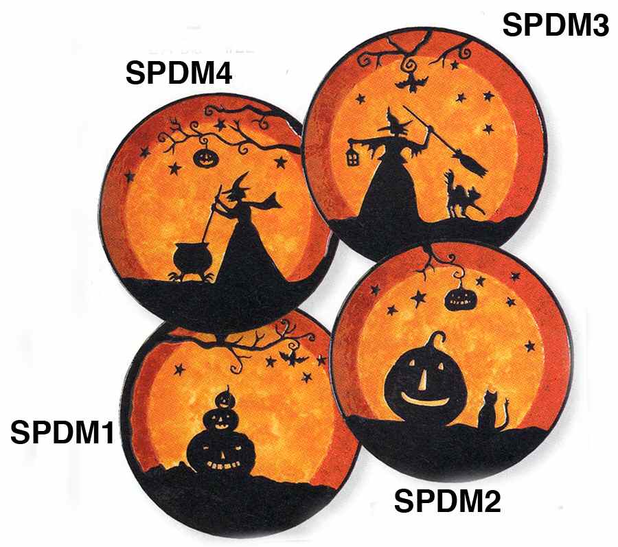 Halloween Night Salad/Dessert Plate by Park Designs-1