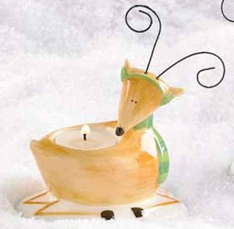 Reindeer Games Figural Tea Light Candleholder by Park Designs-1