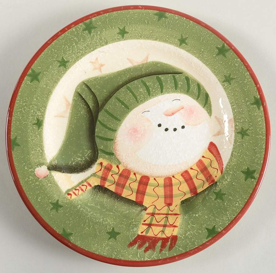 Santa, My Friend Salad/Dessert Plate by Park Designs-1