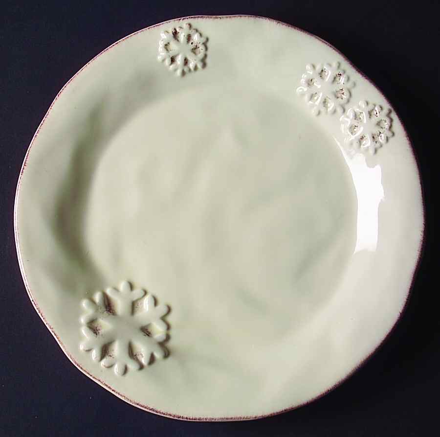 Verry Merry Vanilla Salad/Dessert Plate by Park Designs-1