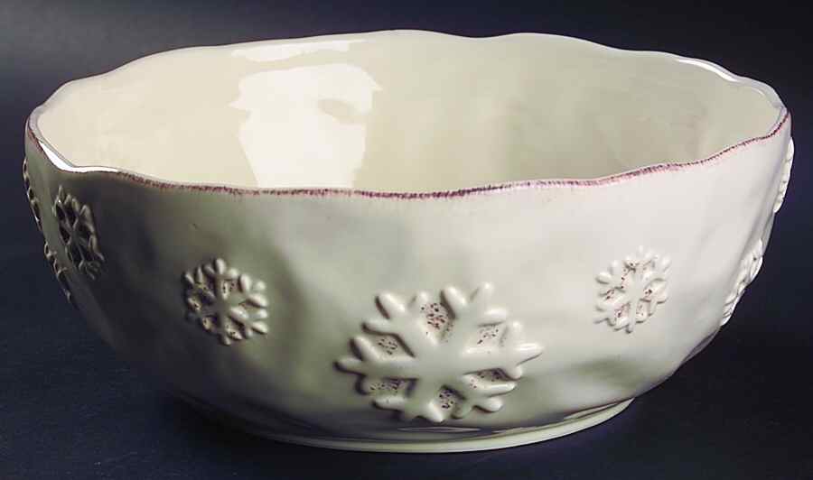 Verry Merry Vanilla 10" Round Serving Bowl by Park Designs-1