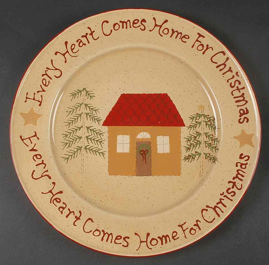 Holiday Sentiments 12" Chop Plate (Round Platter) by Park Designs-1