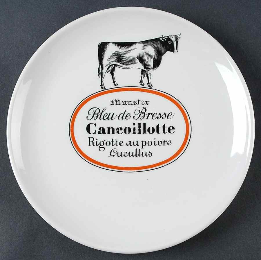 PDA6 Salad Plate by Porcelaine d'Auteuil-1