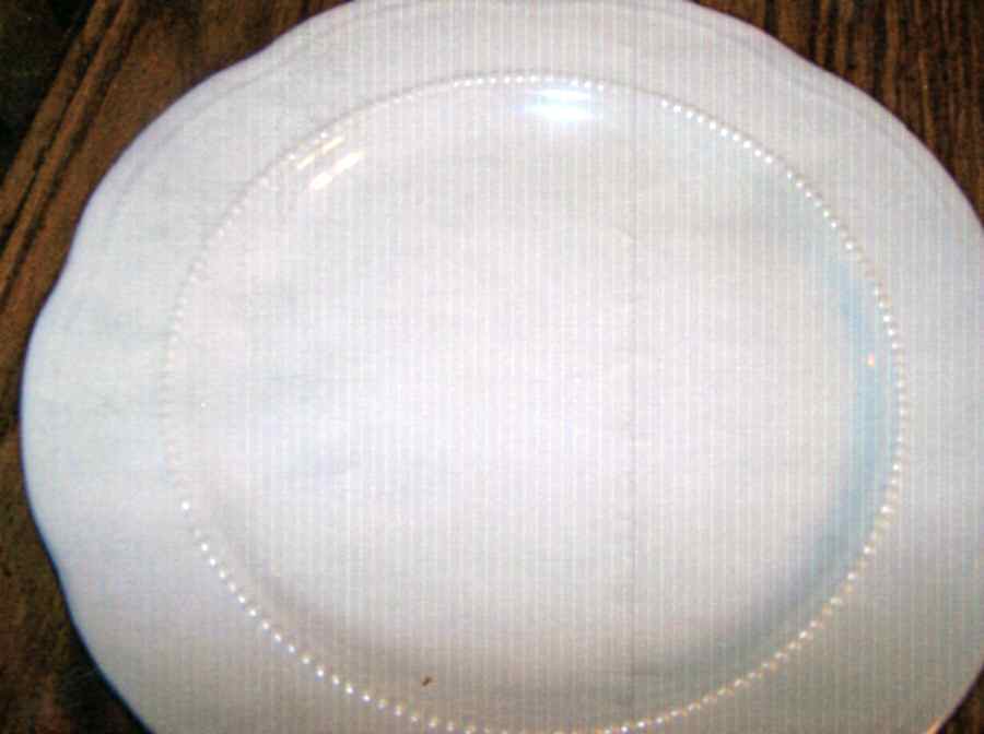 PBA46 Ivory Dinner Plate by Pottery Barn China-1