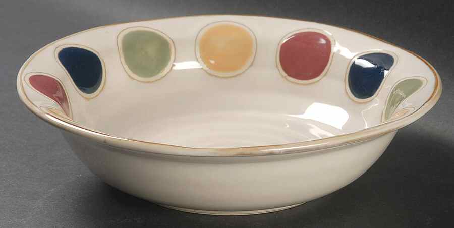 Dots Soup/Cereal Bowl by Pier 1-1