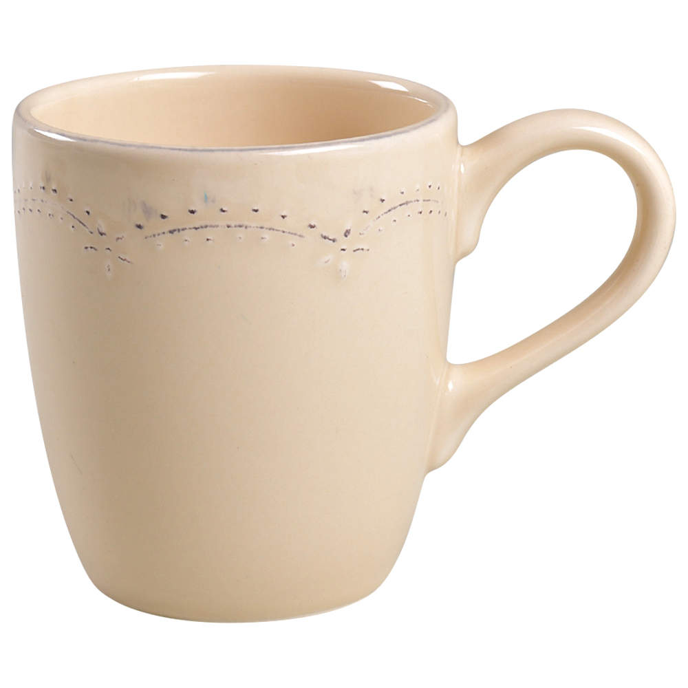 Lacey Cream Mug by Pier 1-1