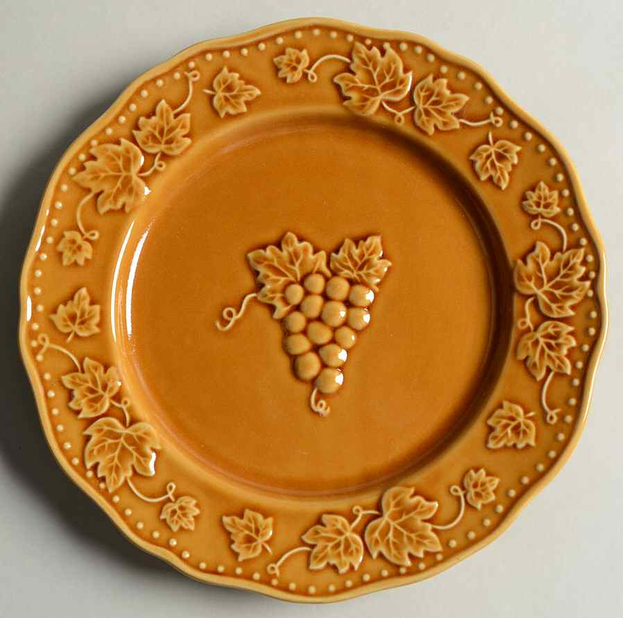Harvest Gold Salad Plate by Pier 1-1