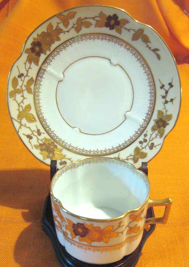 PIR154 Footed Cup & Saucer Set by Pirkenhammer-1
