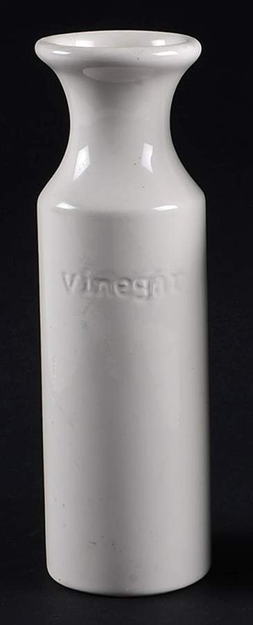 Sausalito Off White Vinegar Jar No Drizzle Spout by Pottery Barn China-1