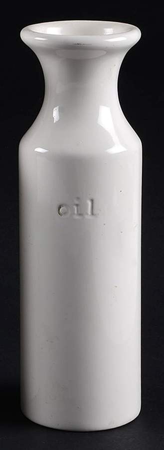 Sausalito Off White Oil Jar No Drizzle Spout by Pottery Barn China-1