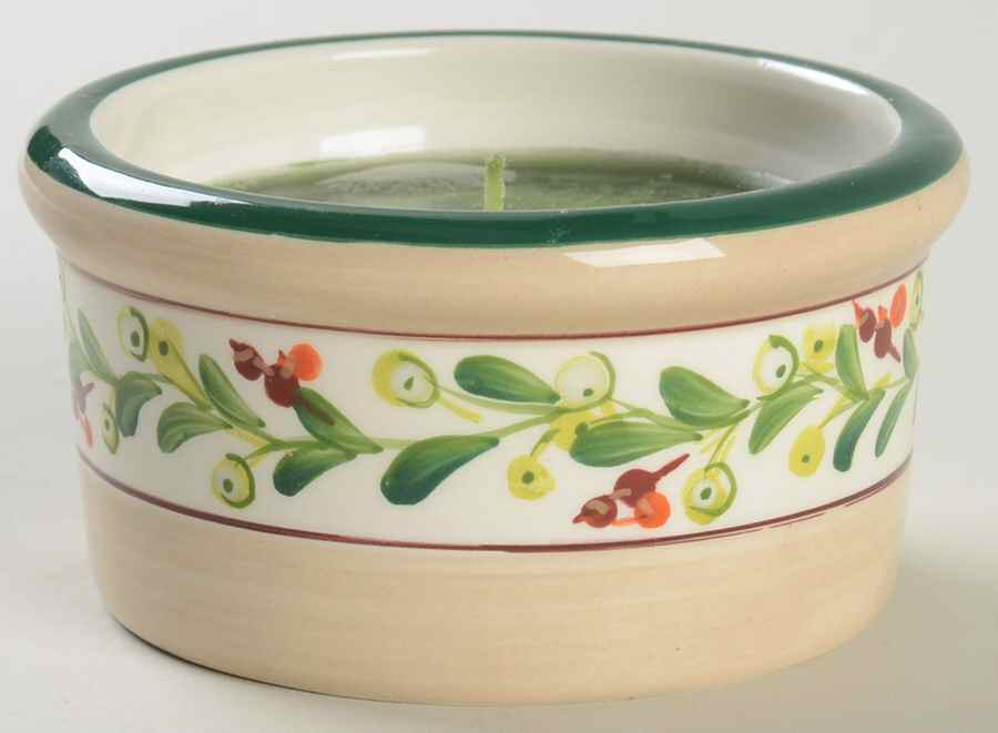 Home for the Holidays Ramekin with Candle Wax by Paula Deen-1