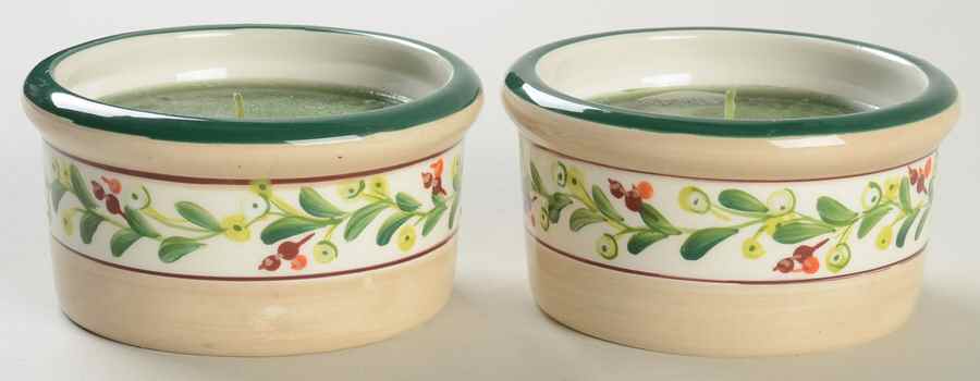Home for the Holidays Ramekin with Candle Wax-Set of 2 by Paula Deen-1