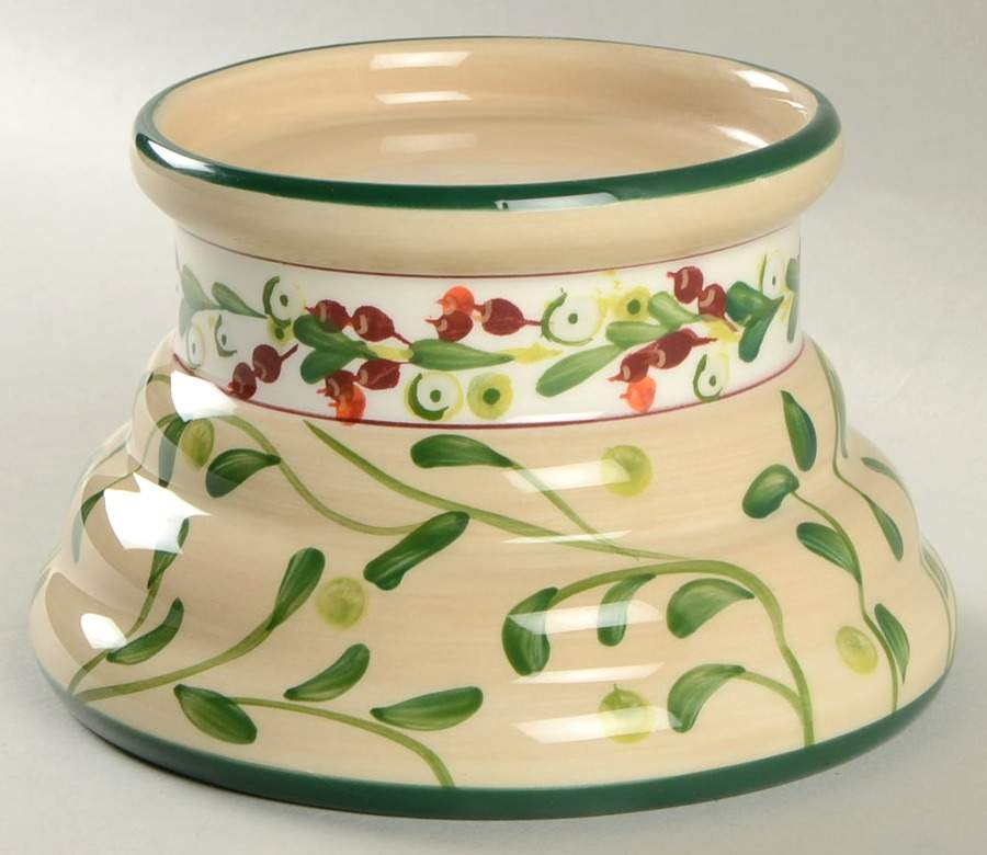 Home for the Holidays 3" Pillar Candleholder by Paula Deen-1