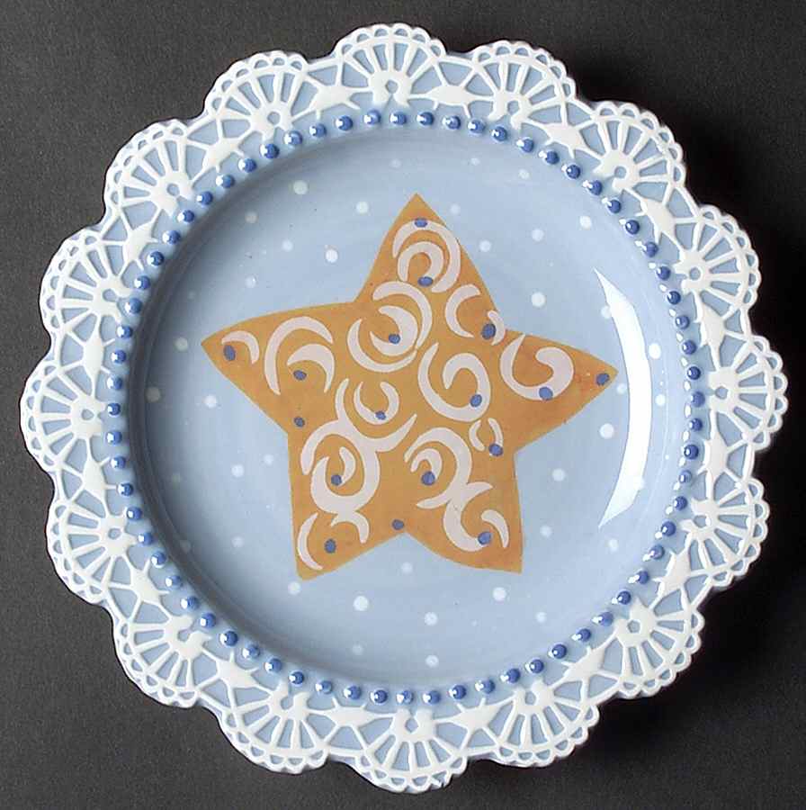 Sugar Cookie Suite Dessert/Pie Plate by Paula Deen-1