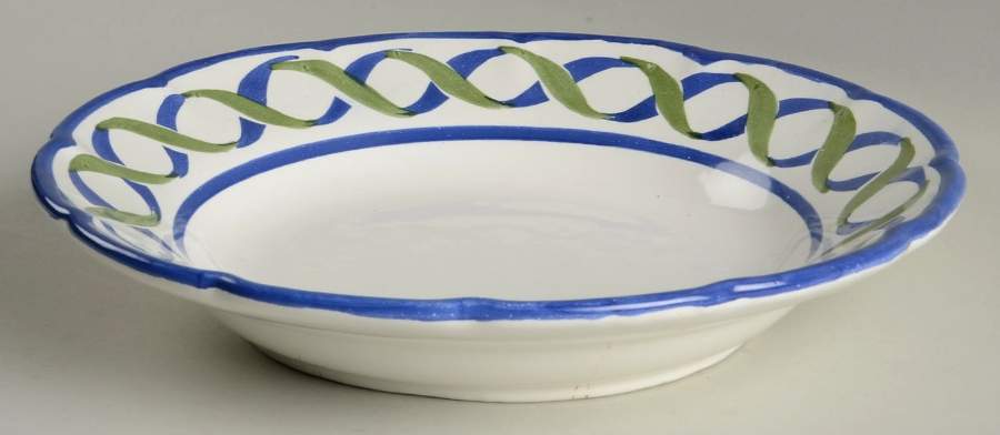 PBA48 Large Rim Soup Bowl by Pottery Barn China-1