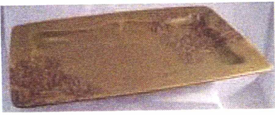 Peony Portrait Olive 16" Rectangular Serving Platter by Pfaltzgraff-1