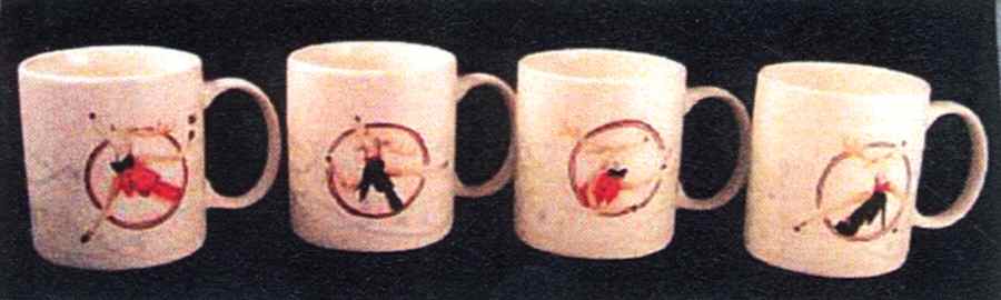 Reindeer Party Mug by Pfaltzgraff-1
