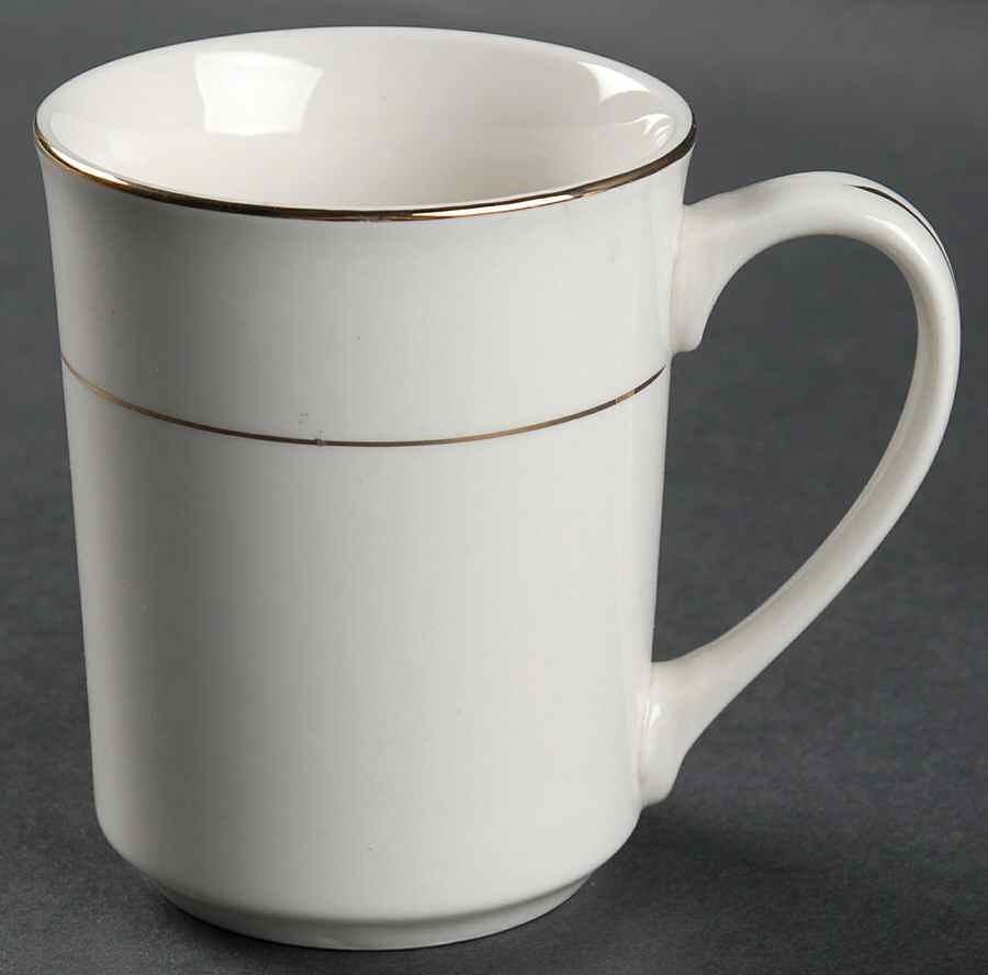 Double Gold Band Mug by Philippe Richard-1