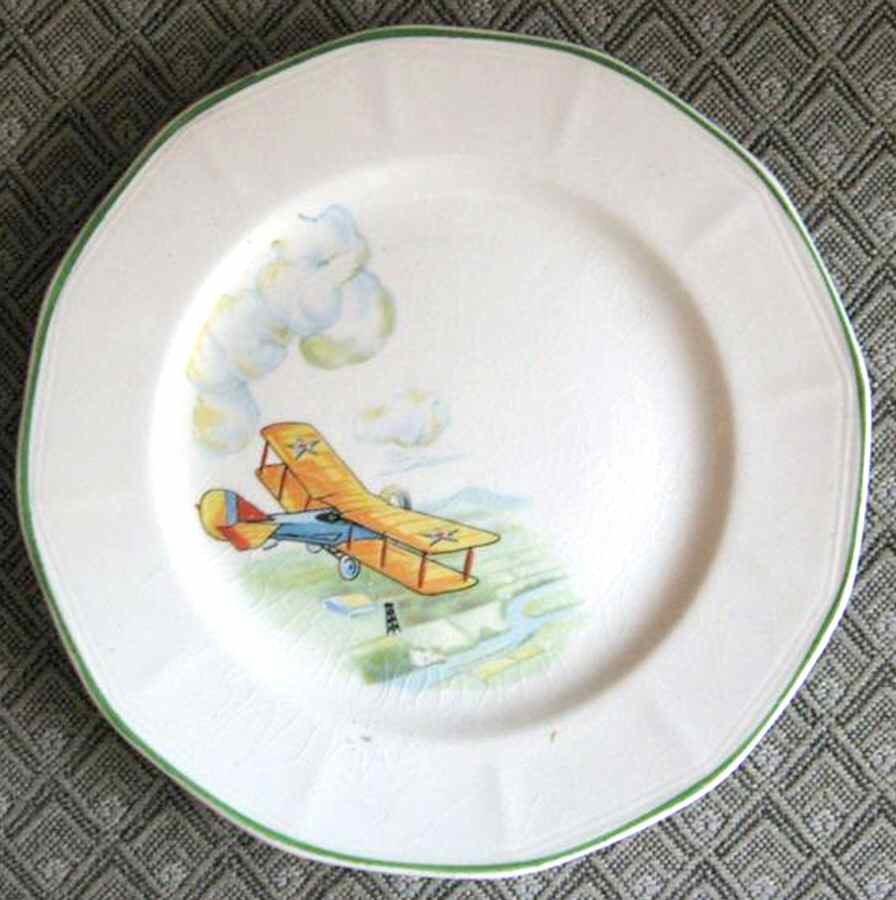 PCP256 Bread & Butter Plate by Paden City-1