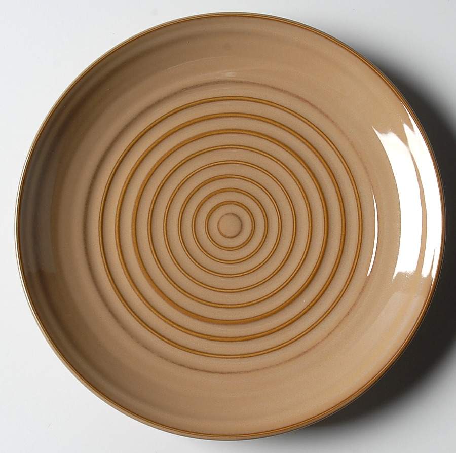 Taupe Pointe Salad Plate by Pfaltzgraff-1