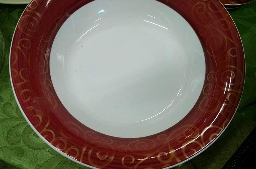 Golr Swirl (Earthenware) Dinner Plate by Pier 1-1