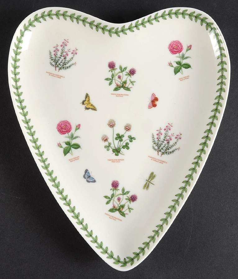 Botanic Garden Irish Flowers 10" Petal Dish by Portmeirion-1