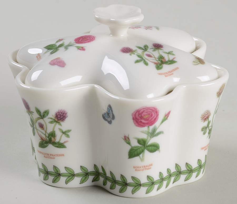 Botanic Garden Irish Flowers Trinket Box & Lid by Portmeirion-1