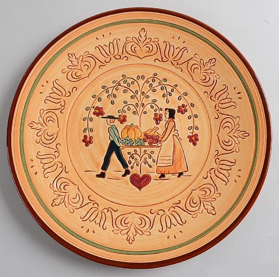 Harvest Dinner Plate by Pennsbury-1