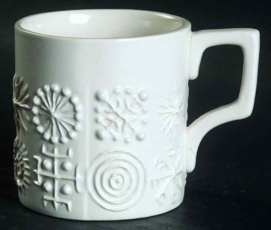 Totem White Demitasse Cup by Portmeirion-1