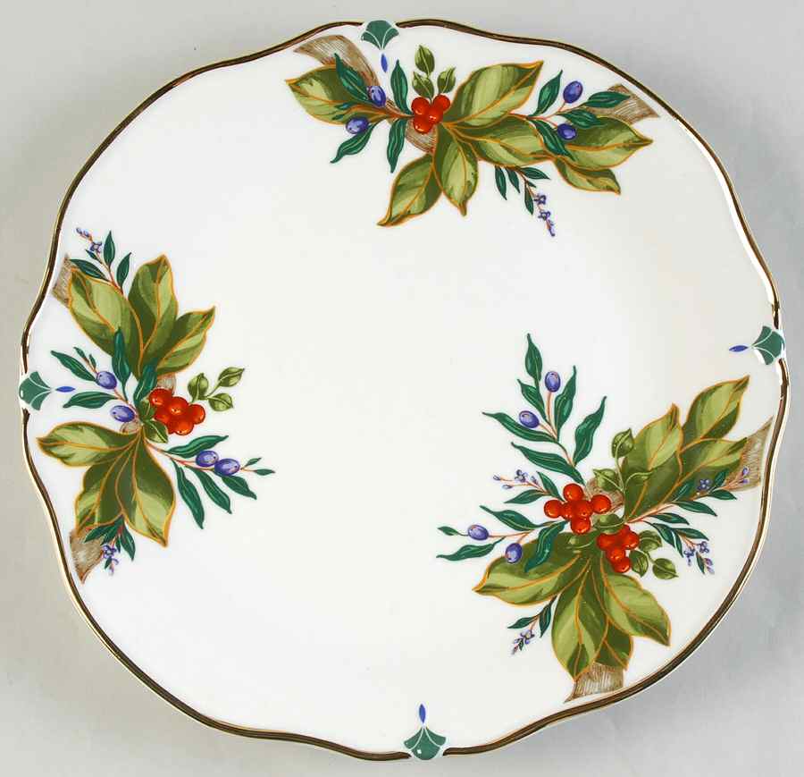 Winter Garden Dinner Plate by Princess House-1