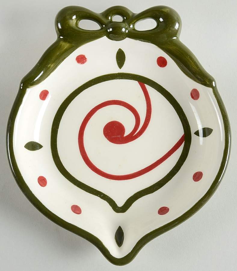 Ornament Ornament Shape Tidbit Bowl by Princess House-1
