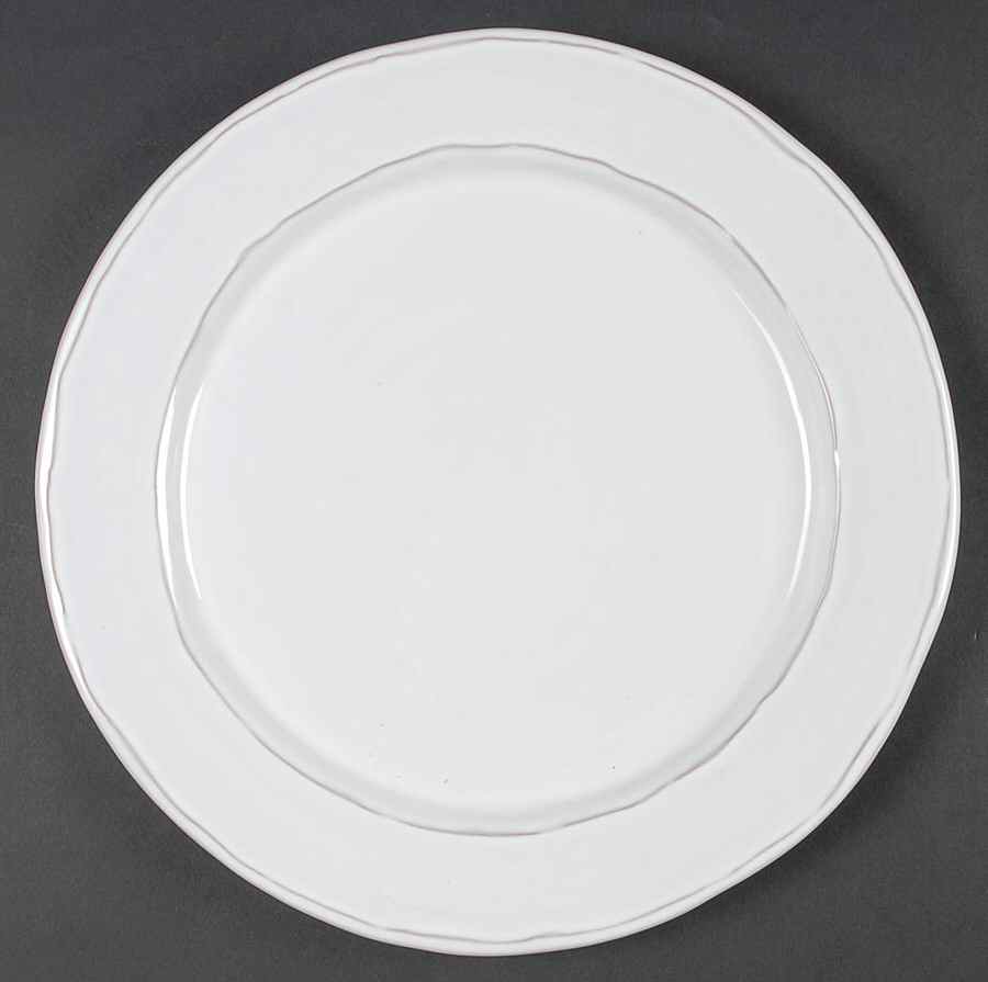 Francisco Blossom (White) Dinner Plate by Simon Pearce-1