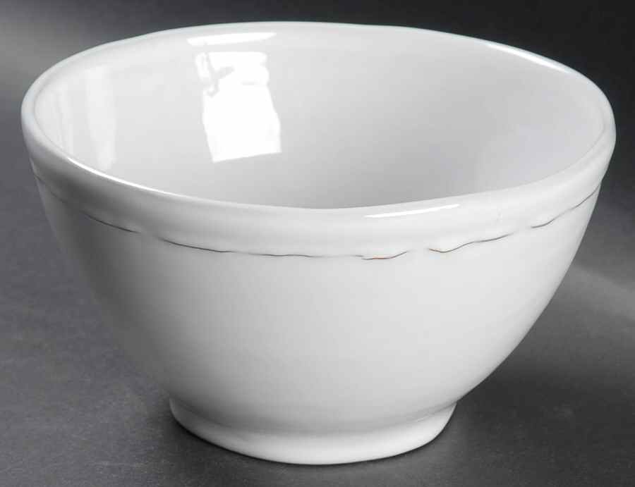 Francisco Blossom (White) Soup/Cereal Bowl by Simon Pearce-1