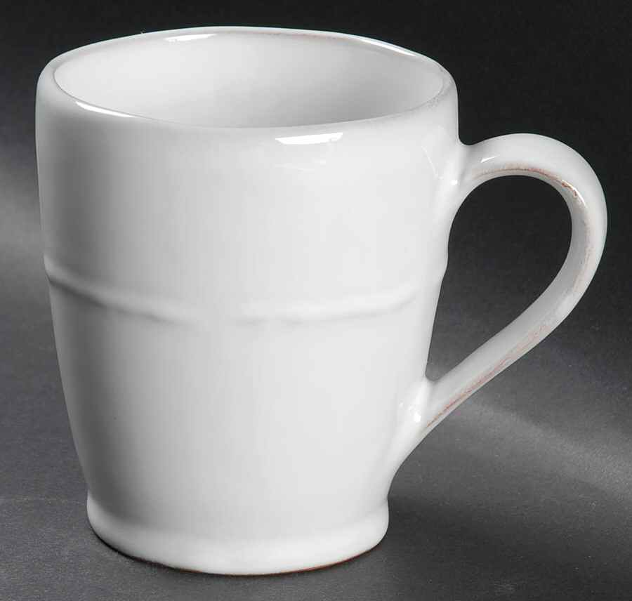 Francisco Blossom (White) Mug by Simon Pearce-1