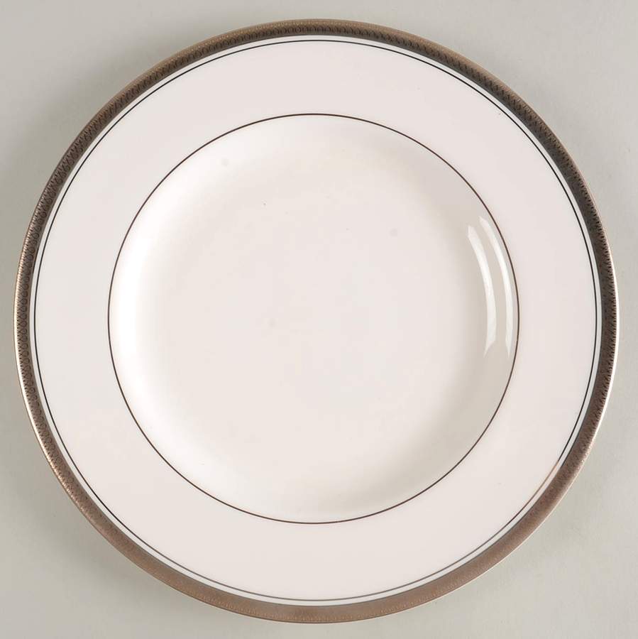 Geneva (White Background) Service Plate (Charger) by Pickard-1