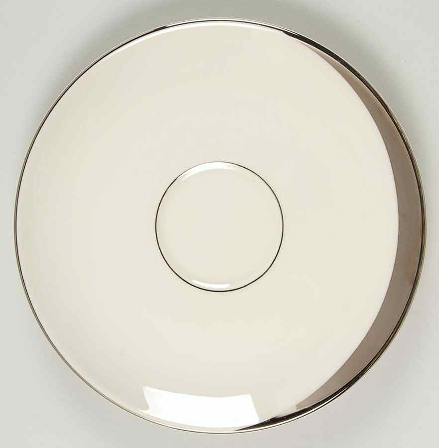 Crescent (White Background) Saucer by Pickard-1