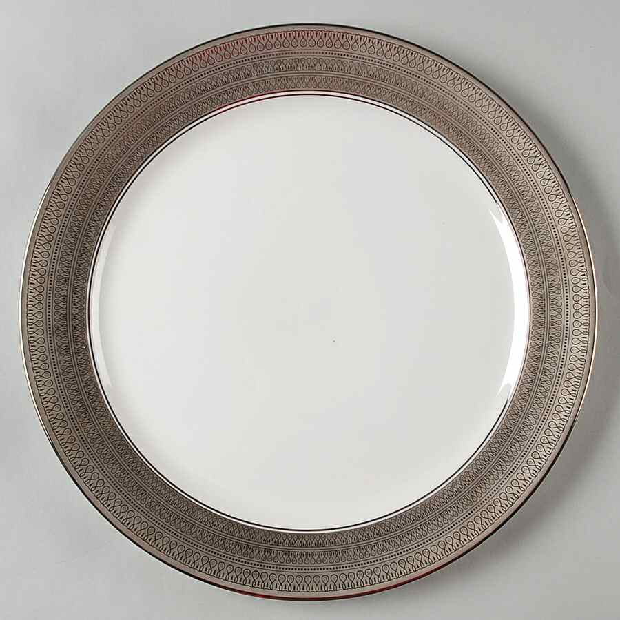 St Moritz (White Background) Dinner Plate by Pickard-1