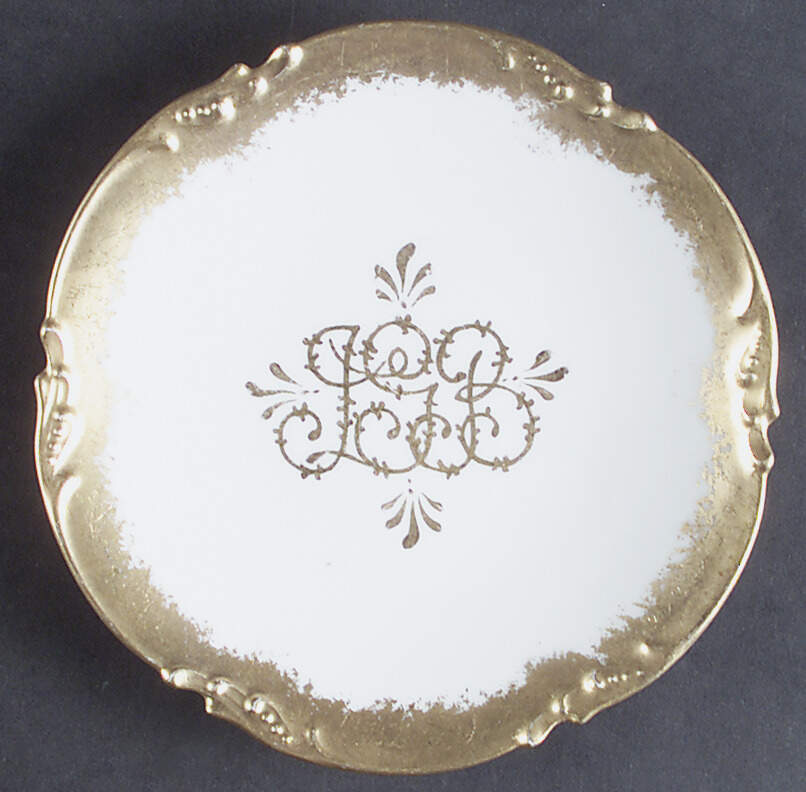 POY604 Bread & Butter Plate by Jean Pouyat-1