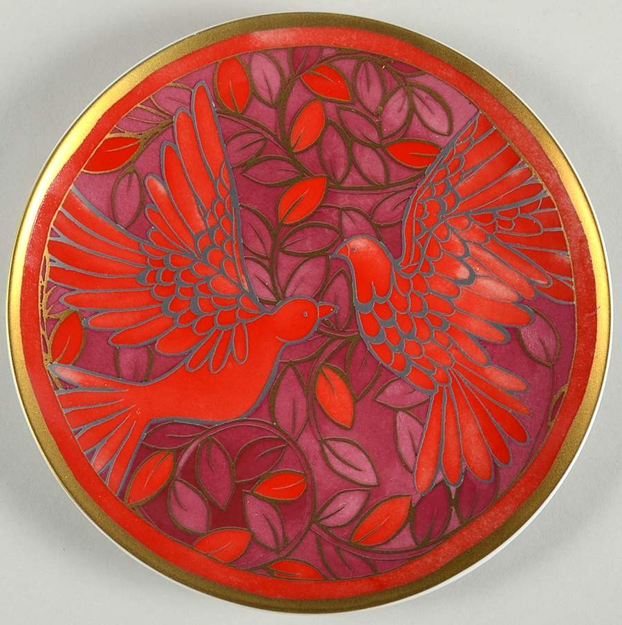 Art Nouveau Salad Plate by Pottery Barn China-1