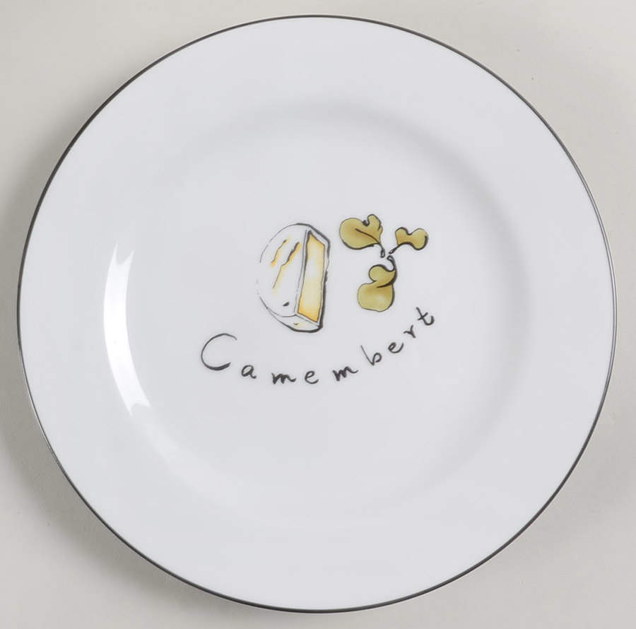 Cheese Salad Plate by Pottery Barn China-1