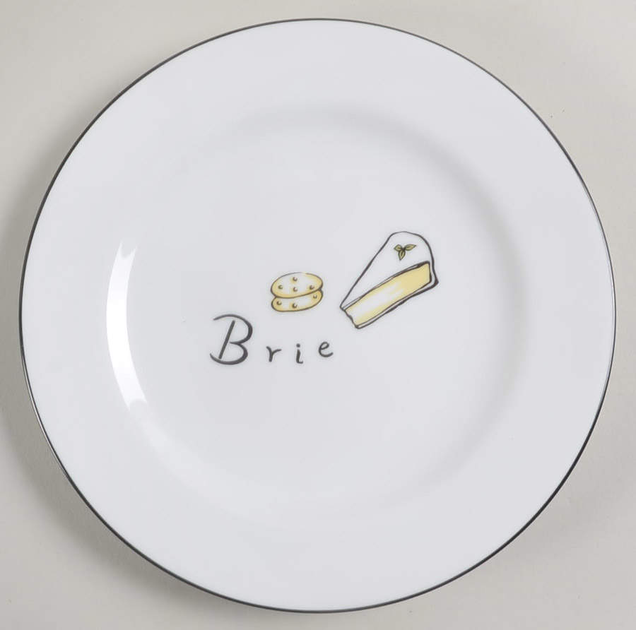 Cheese Salad Plate by Pottery Barn China-1